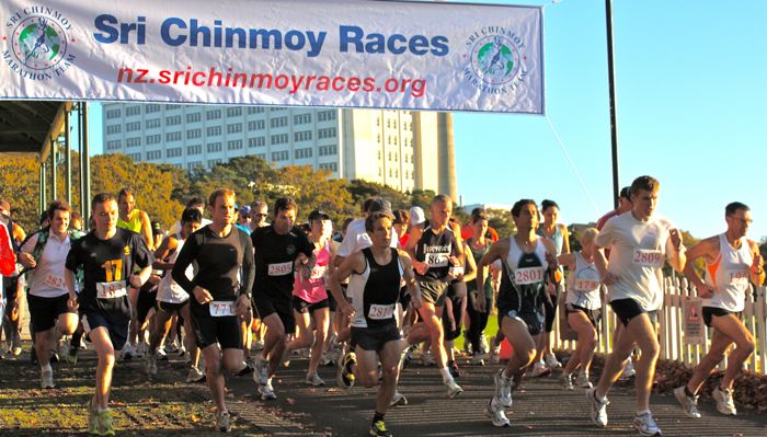 3 April 2011 Sri Chinmoy 5-10-20 Km - Auckland Domain - Results