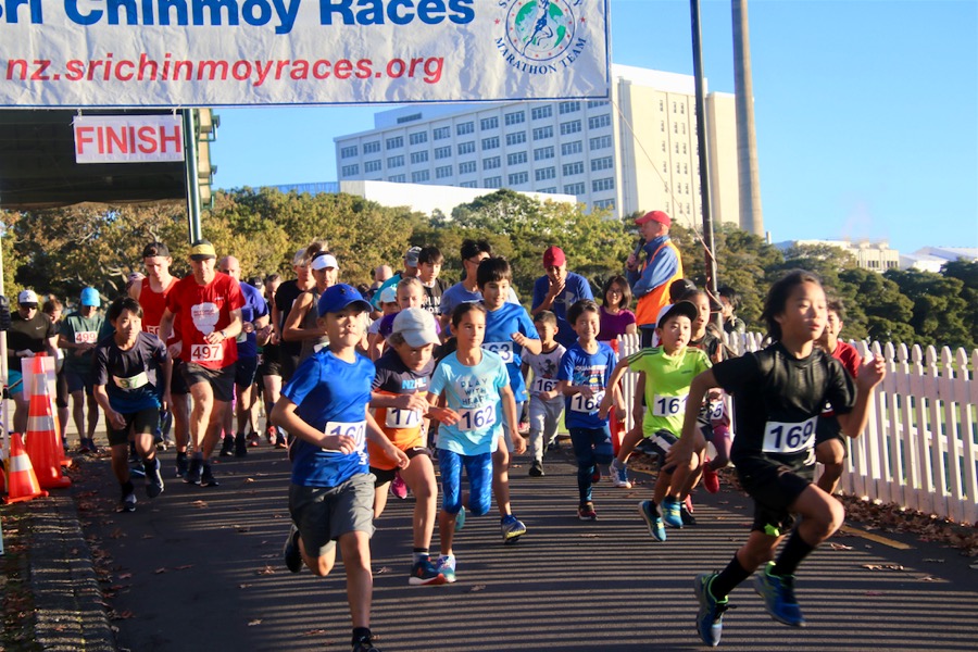 Sri Chinmoy Half Marathon, 10k, 5k & Kid's 2.5k ... Auckland Domain
