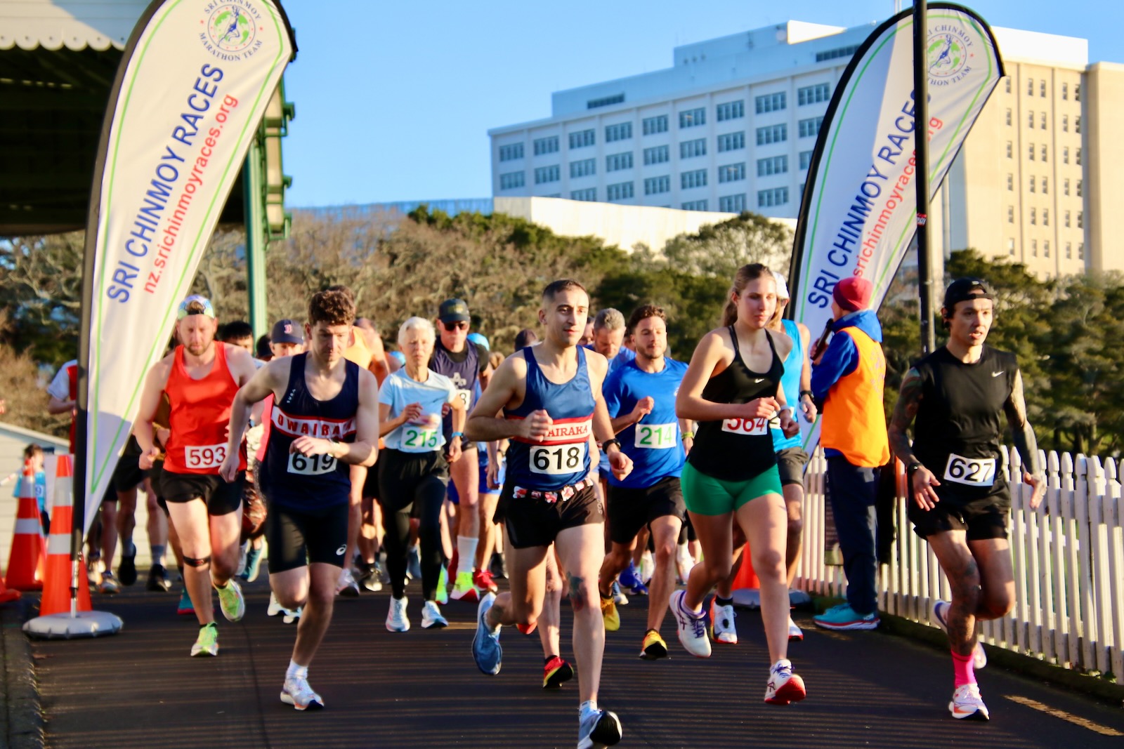 Sri Chinmoy Half Mthn (21.1k), Quarter-Mthn (10.55k), 4.5k & Kid's 1.5k ... Auckland Domain