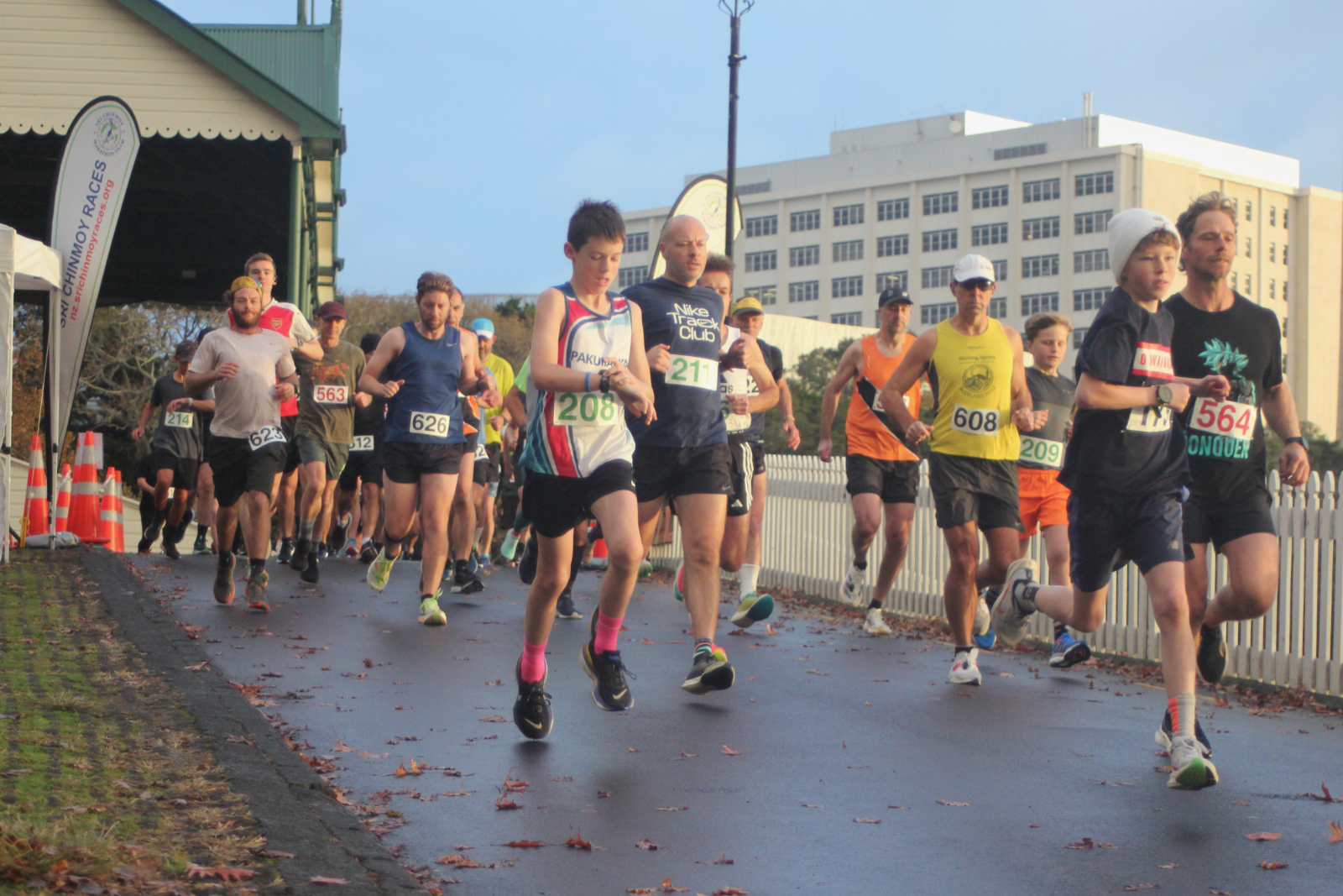 Sri Chinmoy Half Mthn (21.1k), Quarter-Mthn (10.55k), 4.5k & Kid's 1.5k ... Auckland Domain