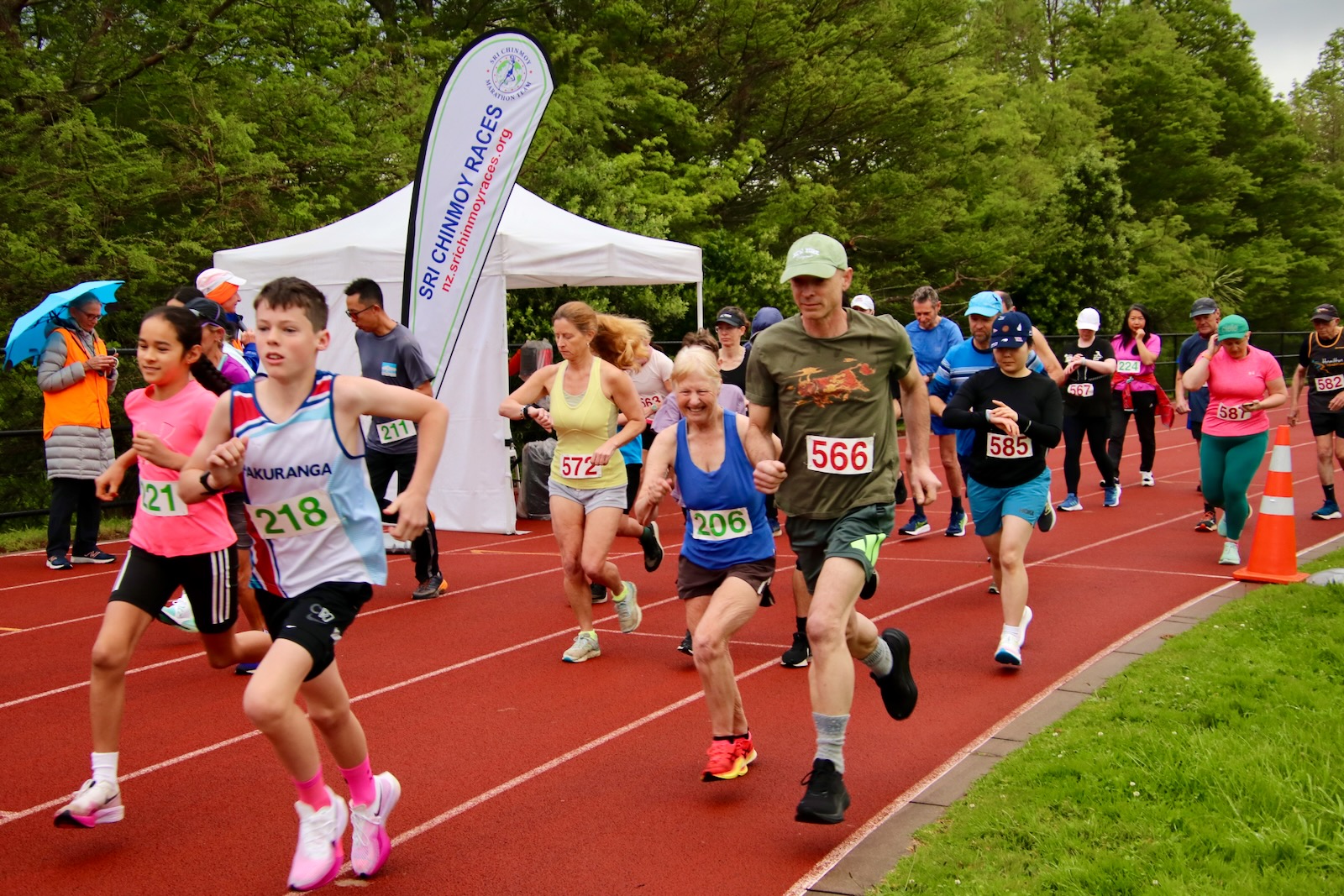 Sri Chinmoy Half-Mthn (21.1k), 10k, 5.6k & Kid's 2.5k ... War Memorial Park, Mt Roskill