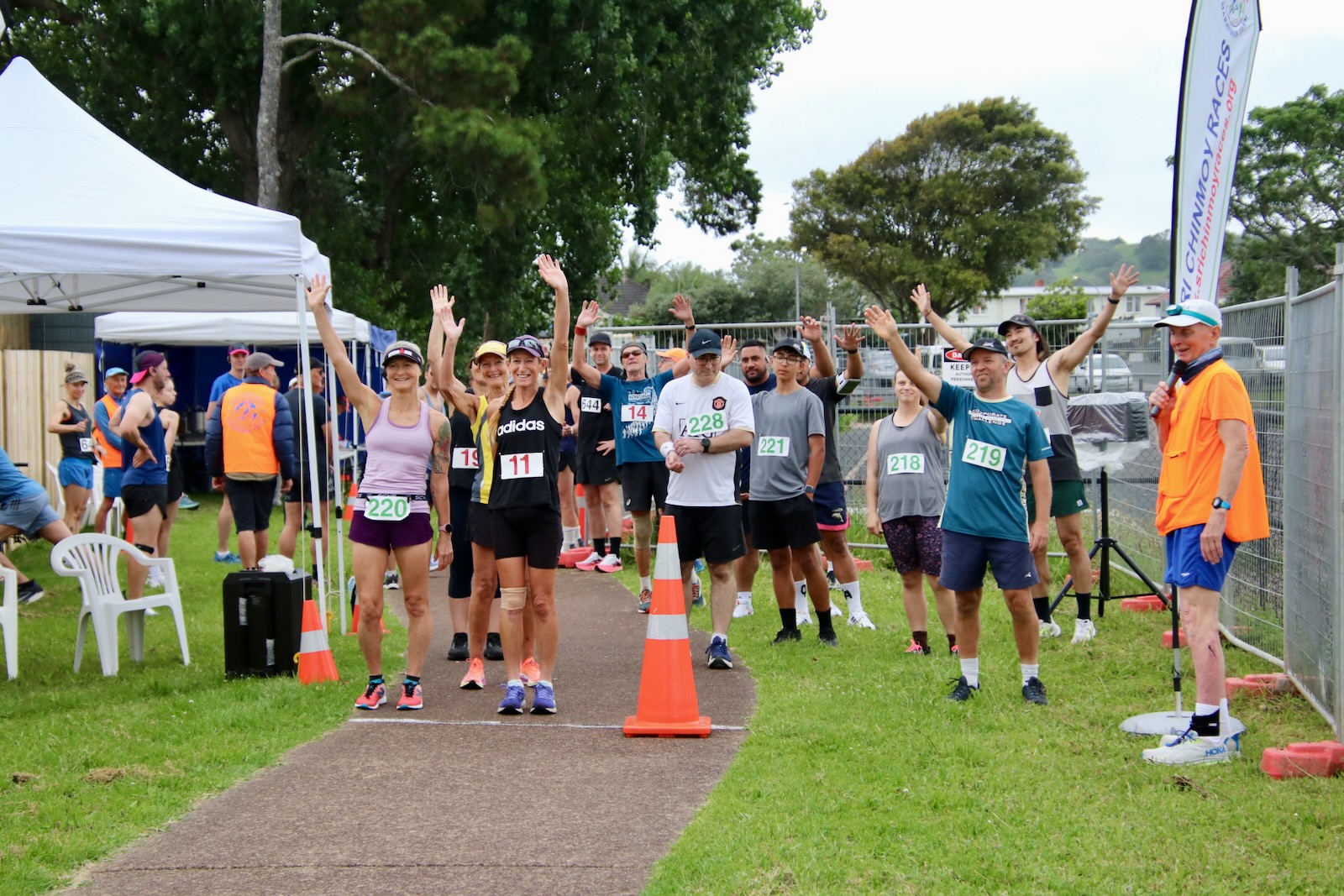 Sri Chinmoy Half-Mthn (21.1k), 12k & 6k ... War Memorial Park, Mt Roskill