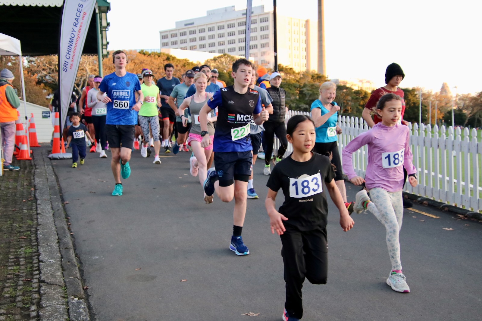 Sri Chinmoy Half-Mthn (21.1k), Quarter-Mthn (10.55k), 4.5k & Kid's 1.5k ... Auckland Domain