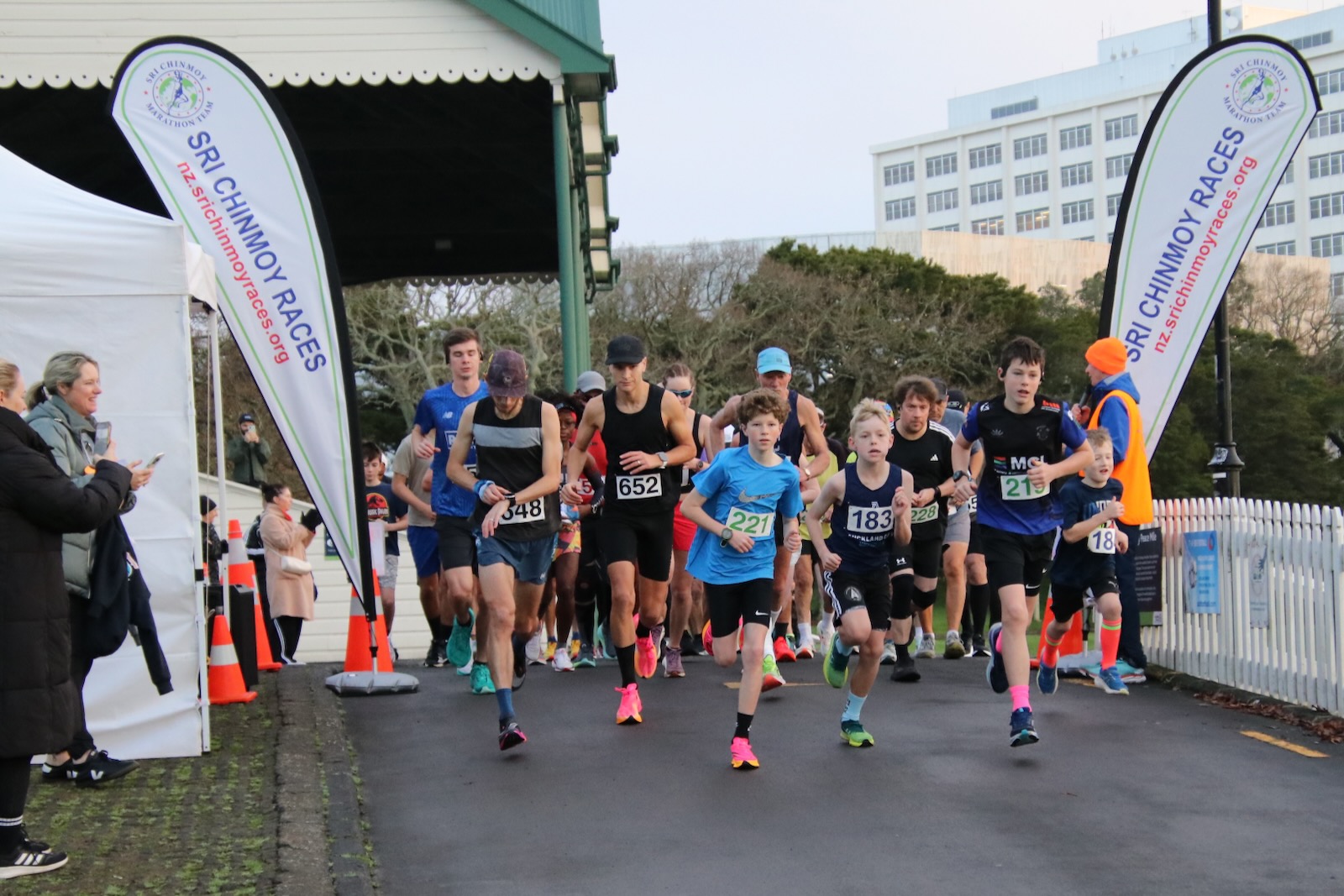 Sri Chinmoy Half-Mthn (21.1k), Quarter-Mthn (10.55k), 4.5k & Kid's 1.5k ... Auckland Domain