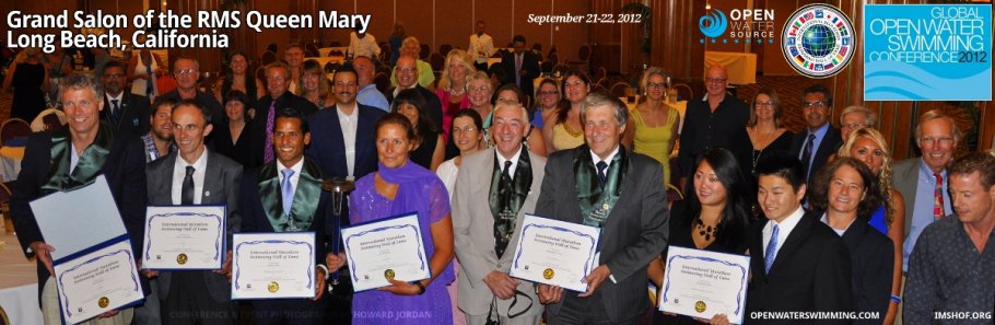 IMSHOF Honouress, RMS Queen Mary, Long Beach, California, 22 Sept. 2012