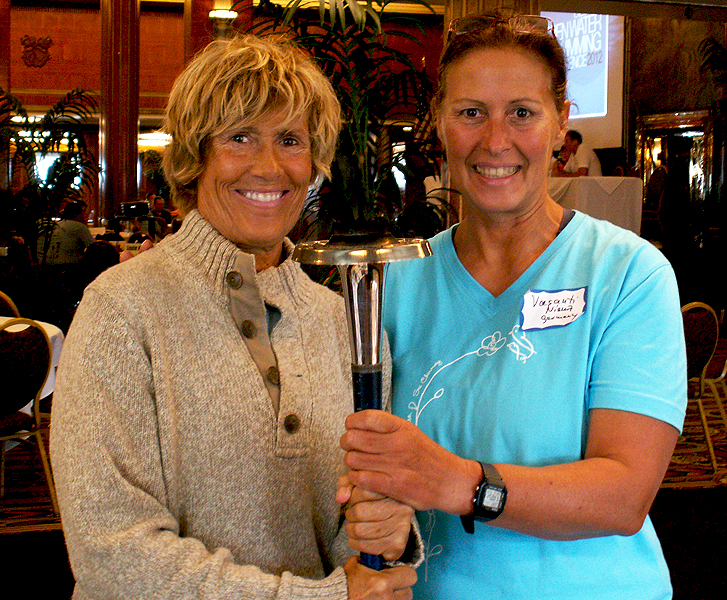 Diana Nyad holding the Peace Torch Diana-Nyad.jpg